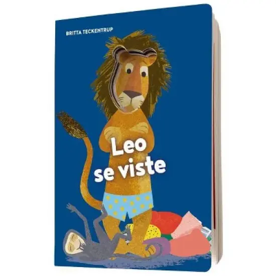 Leo Se Viste - (Somos 8) by  Britta Teckentrup (Board Book) image {1}