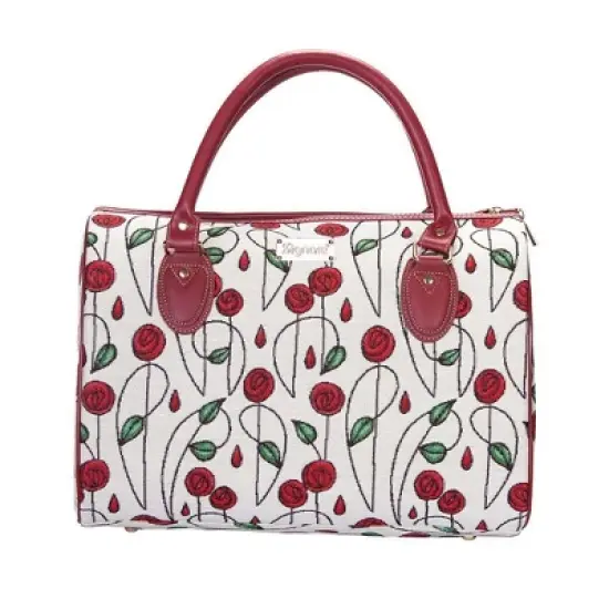 Signare USA Rennie Mackintosh Simple Rose Travel Bag image {1}