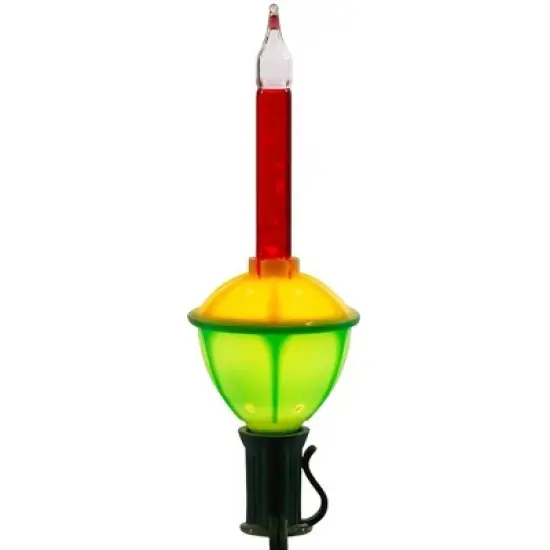 Kurt Adler Indoor/Outdoor Novelty String 7-Light Set, Bubble Lights Multicolor, 15ft image {4}