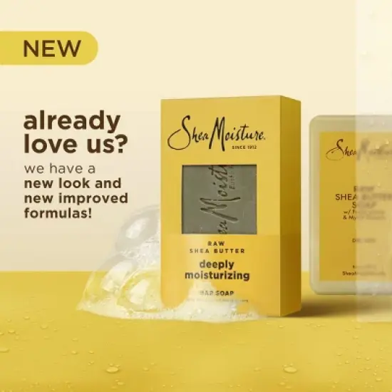 SheaMoisture Bar Soap Deeply Moisturizing - Raw Shea Butter - 8oz image {9}