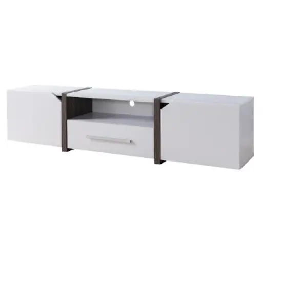 Miran Contemporary TV Stand for TVs up to 80" - HOMES: Inside + Out image {6}