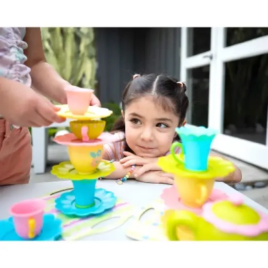Educational Insights Teacup Pile-Up! Stacking and Sorting Toy image {3}