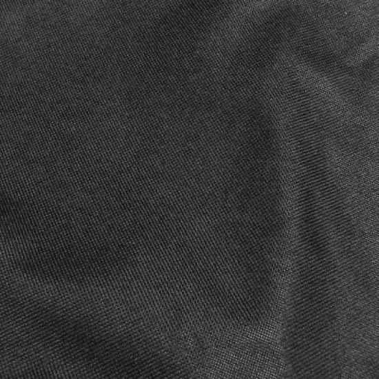 Sunnydaze Outdoor Weather-Resistant PVC and Polyester Square Fire Pit Bowl Cover with Drawstring and Toggle Closure - 48" - Black image {5}