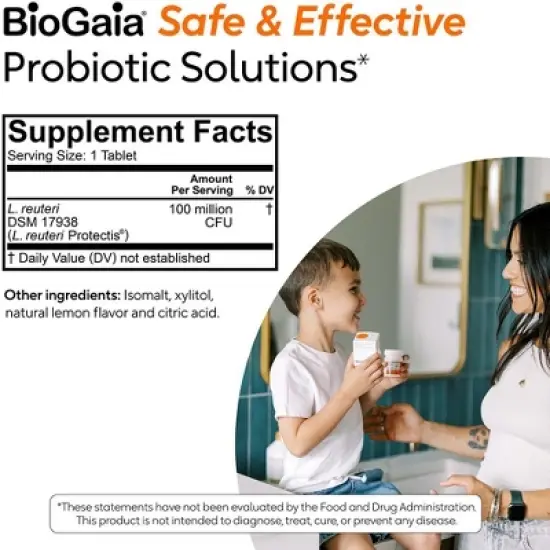 BioGaia Protectis&reg; KIDS - Probiotic Chewables image {6}