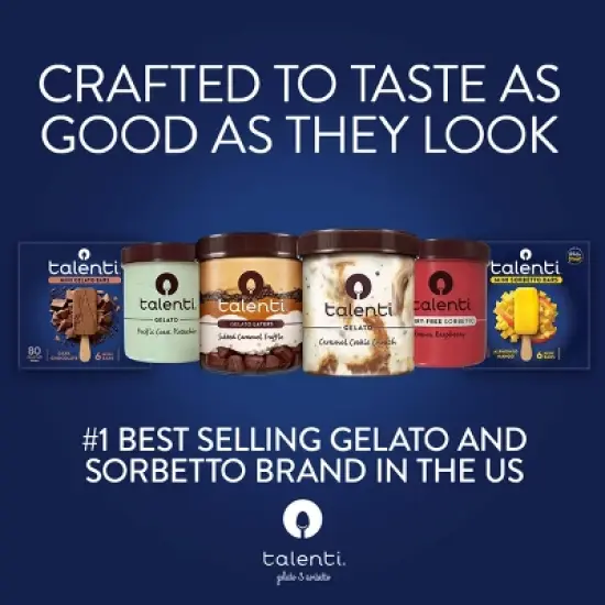 Talenti Madagascan Vanilla Bean Gelato - 16oz image {5}