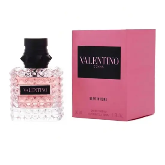 Valentino Donna Born In Roma By Valentino Women Jasmine Sambac, Jasmine, Jasmine Tea, Bourbon Vanilla, Cashmeran Eau De Parfum Spray 1 Oz image {1}