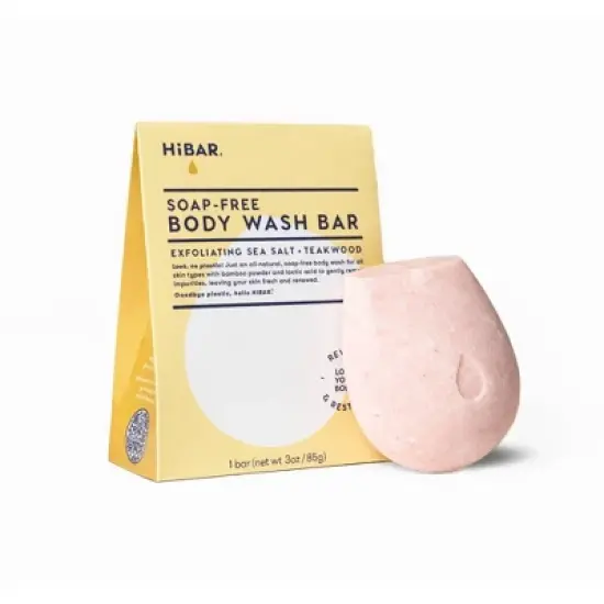 HiBAR Soap-Free Body Wash - Exfoliate - 3oz image {9}