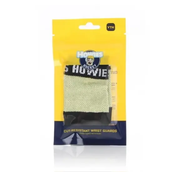 Howies Hockey Wrist Guard 2pc - Assorted Yellow/Black Senior image {1}