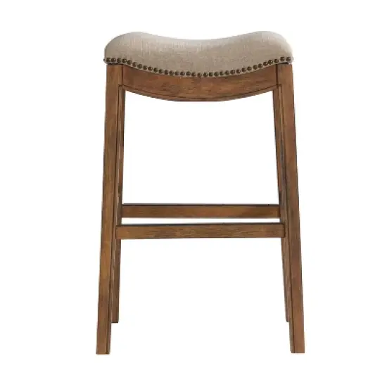 Set of 2 Williston Bar Height Stools - Alaterre Furniture image {3}