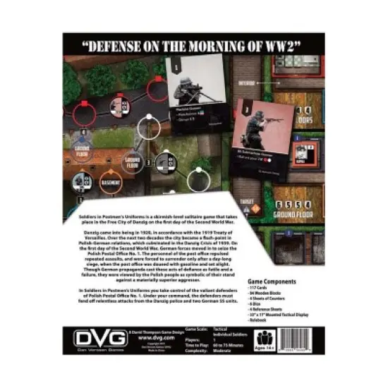 Soldiers in Postmen's Uniforms Board Game image {1}