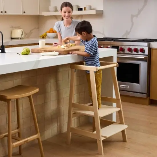 Lalo The Tower High Chairs - Natural image {7}