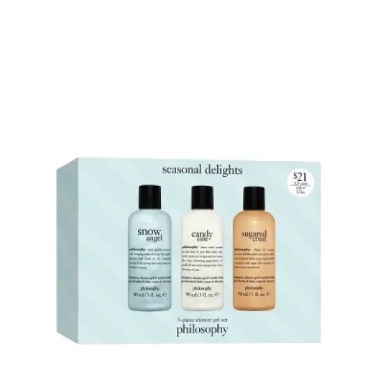 philosophy Philosophy Bath Set - 9 fl oz/3pc - Ulta Beauty image {2}