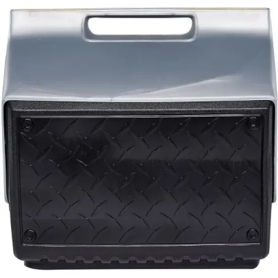 IGLOO Playmate "The Boss" 14 qt. Hard Cooler - Black/Silver image {4}