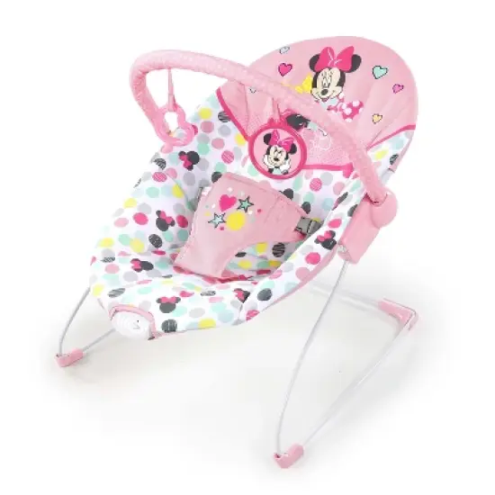 Bright Starts Minnie Mouse Spotty Dotty Vibrating Bouncer image {14}