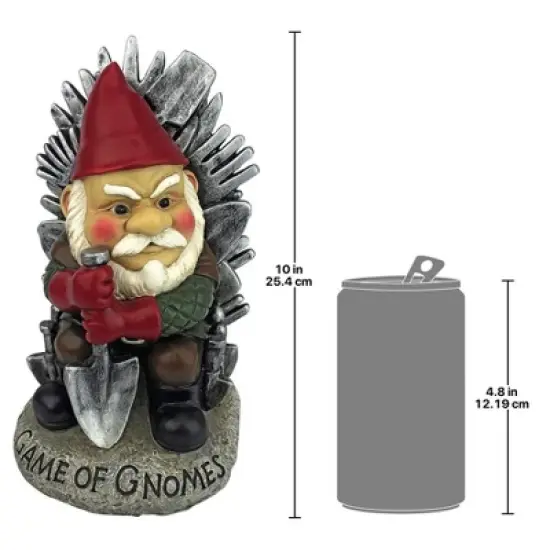 Design Toscano Game of Gnomes Garden Gnome Statue image {6}
