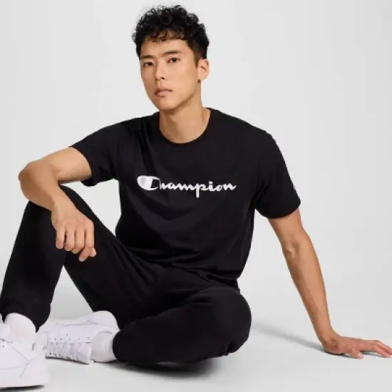 Champion Men's Big Script T-Shirt image {5}