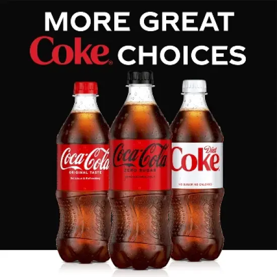 Coca-Cola Zero Sugar - 20 fl oz Bottle image {5}