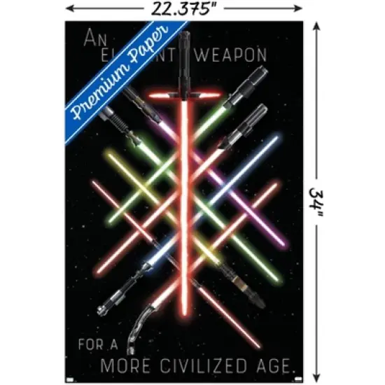 Trends International Star Wars - Lightsaber Group Unframed Wall Poster Prints image {2}