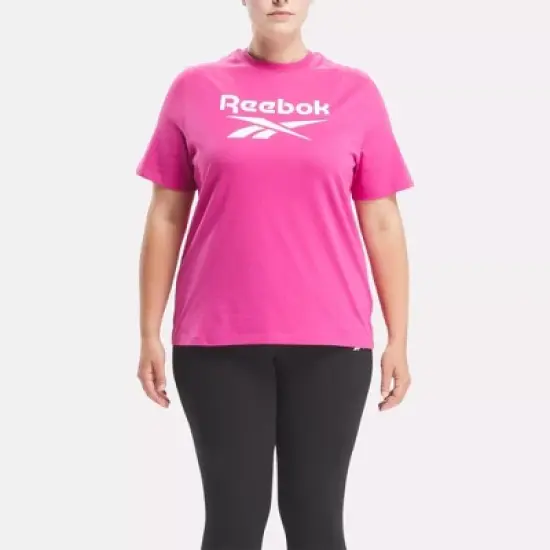 Reebok Identity Big Logo T-Shirt (Plus Size) image {6}