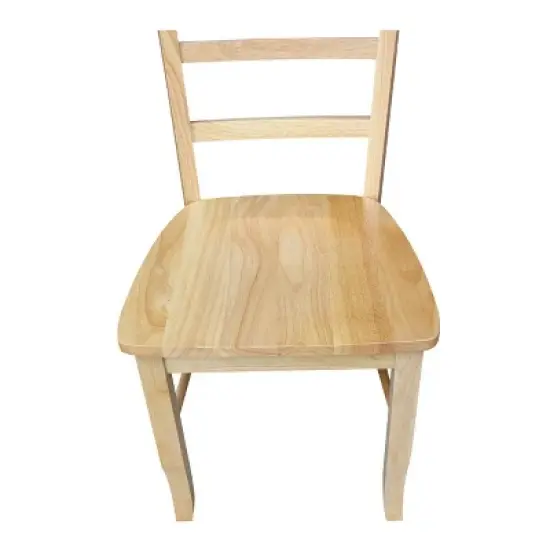 Set of 2 Madrid Ladderback Chairs - International Concepts image {6}