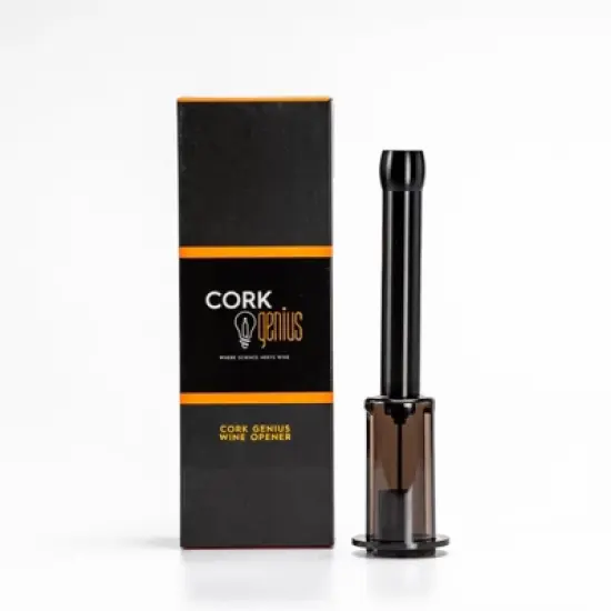 Cork Genius Air-Pump Wine Opener Wine Bottle Opener with Air Lift Technology for Bottle Opening Stainless-Steel Design - Non-Electric Wine Opener image {6}