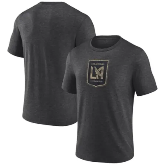 MLS Los Angeles FC Men's Short Sleeve Tri-Blend T-Shirt image {3}