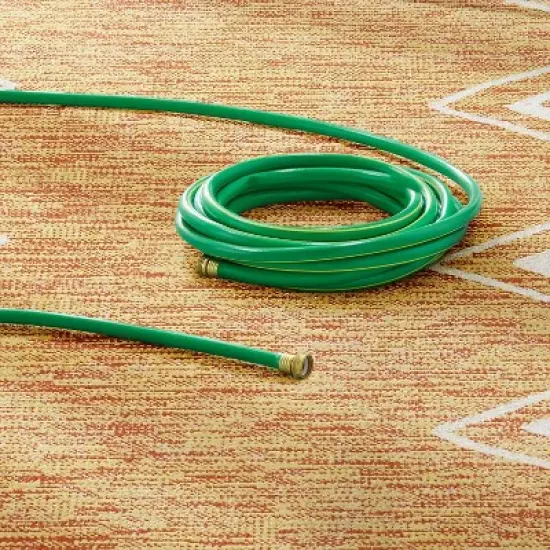 7'9" x 10'2" New York Patio Sofia Leon Indoor/Outdoor Rug Ivory/Mustard - Nicole Miller image {3}