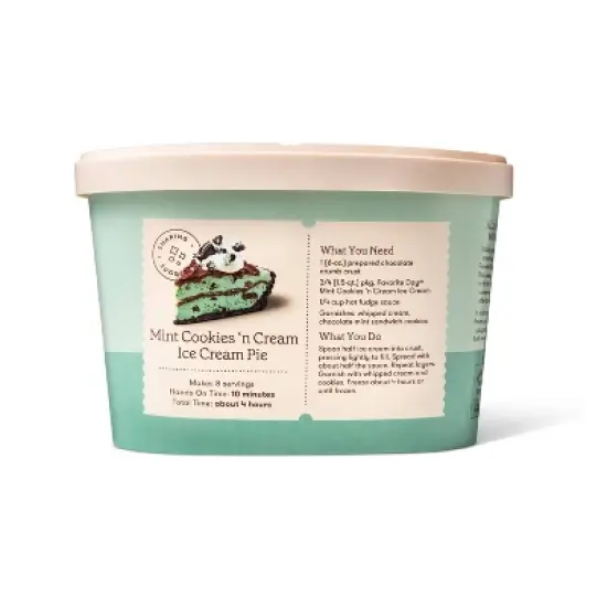 Mint Cookies & Cream Ice Cream - 48oz - Favorite Day&trade; image {3}