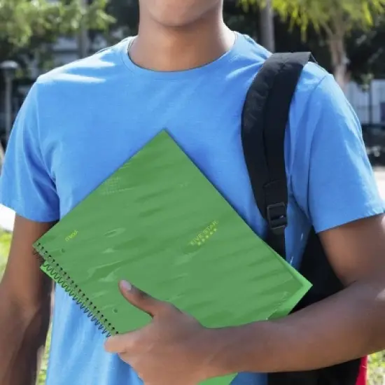 Five Star Active Subject Wide Ruled Notebook 80ct Green image {7}