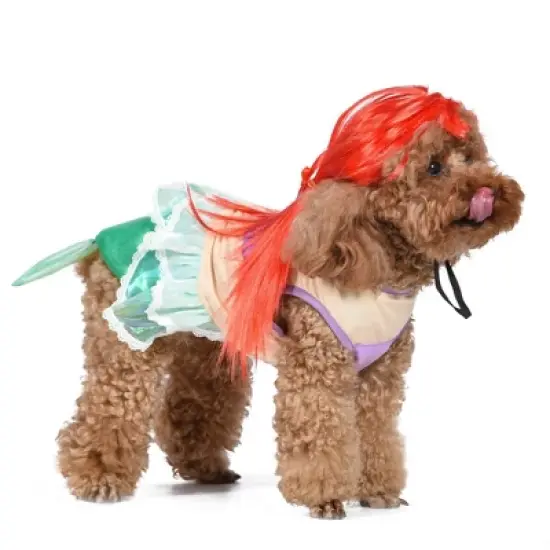 Halloween Disney Little Mermaid Dog Costume image {2}