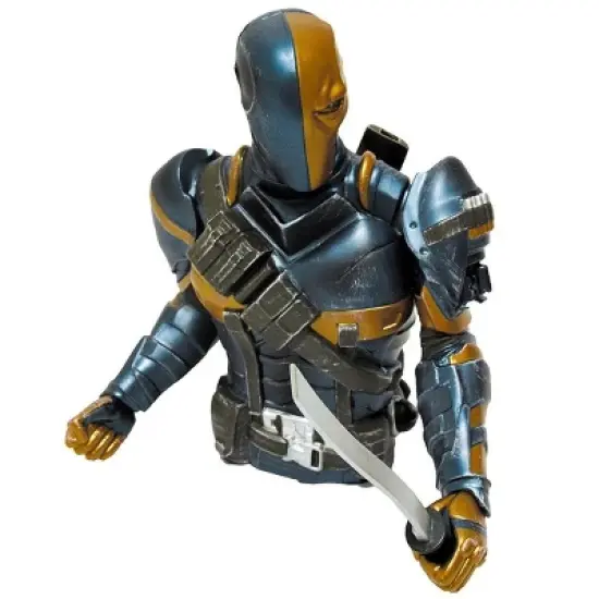 Monogram International Inc. Arkham Origins: Death Stroke Vinyl Bust Bank image {1}