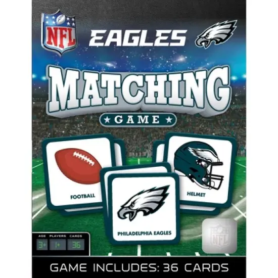MasterPieces Officially Licensed NFL Philadelphia Eagles Matching Game for Kids and Families image {5}