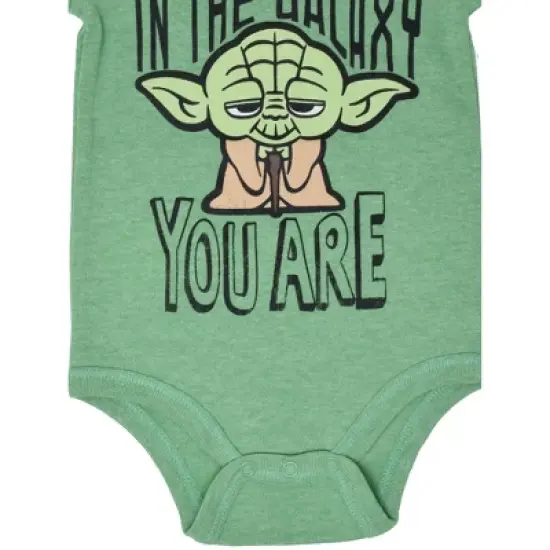 Star Wars Yoda Baby Bodysuit Newborn to Infant  image {3}