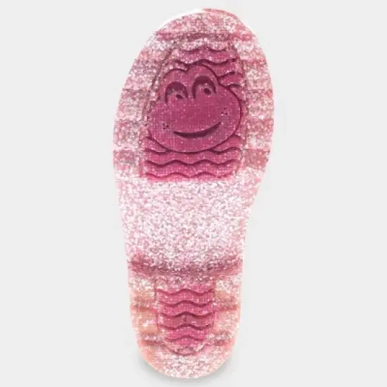 Western Chief Toddler Girls' Abby Shimmer Glitter Rain Boots - Pink image {3}