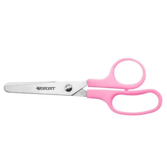 Westcott&reg; Value Kids Scissors, Blunt, 5", Assorted Colors (No Color Choice), Pack of 12 image {2}