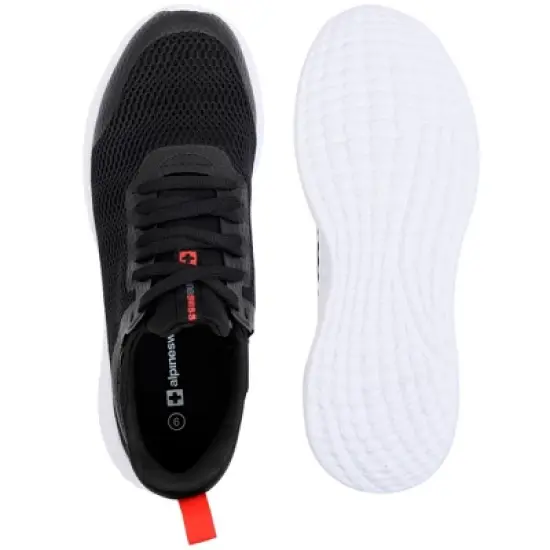 Alpine Swiss Wade Mens Lightweight Mesh Sneakers Lace Up Low Top Tennis Shoes image {4}