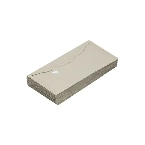 LUX Offering Envelopes (3 1/8 x 6 1/4) 50/Pack Pastel Gray (WS-7615-50) image {3}