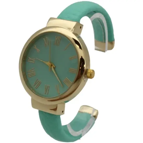 OLIVIA PRATT CLASSY STYLE TEAL BANGLE WATCH image {2}
