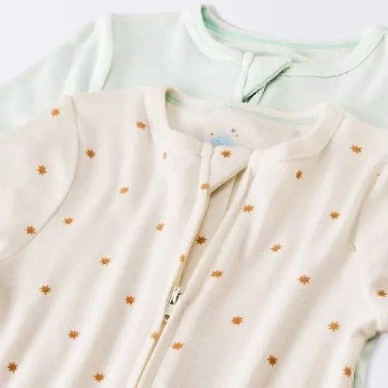 Baby 2pk Stars Soft Blend Sleep N' Play - Cloud Island&trade; Green image {2}