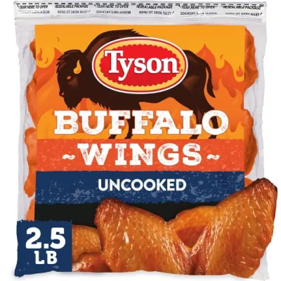 Tyson Buffalo Chicken Wings - Frozen - 40oz image {8}