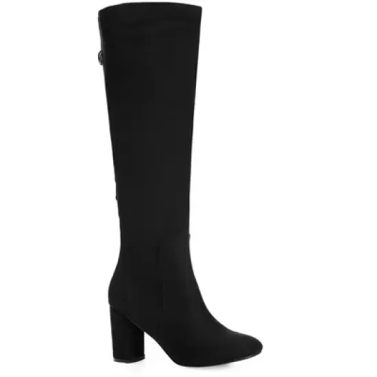 Women's WIDE FIT Perry Knee High Boot - black | CITY CHIC image {4}