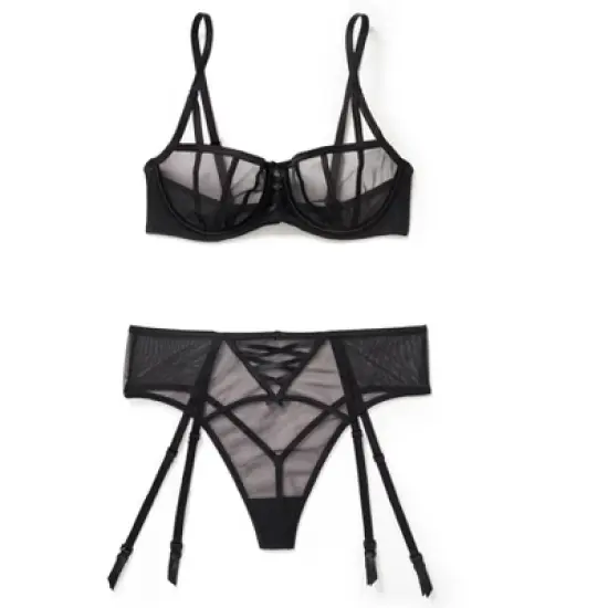 Adore Me Women's Bianca Balconette Bra image {4}