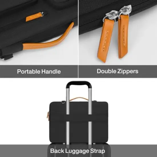 Protective Laptop Shoulder Bag Computer Bags Compatible with MacBook Pro image {4}