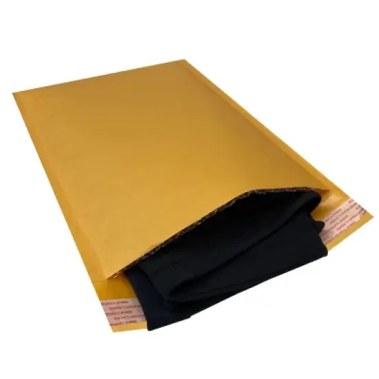 UOFFICE Pack of 50 Kraft Bubble Mailers 10.5" x 16" - #5 Self-Seal Padded Envelopes image {8}