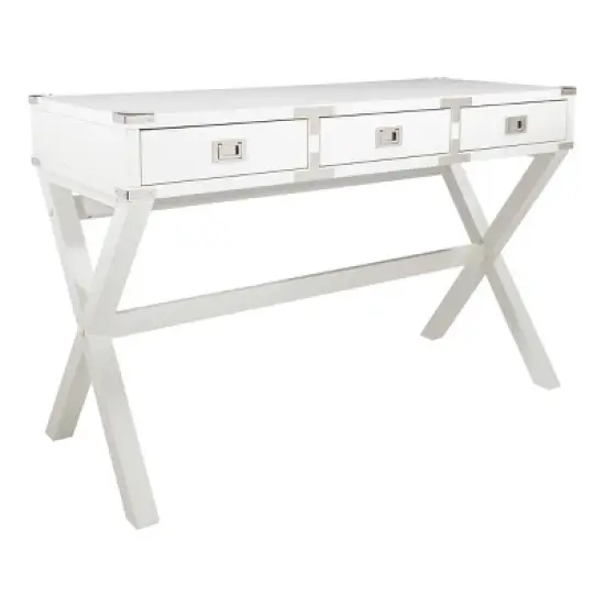46" Wellington Desk with Power - OSP Home Furnishings image {10}