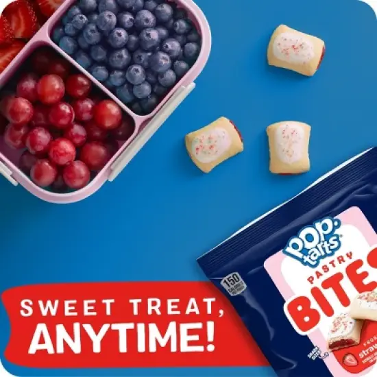 Pop-Tarts Bites Frosted Strawberry Pastries - 10ct /14.1oz image {6}