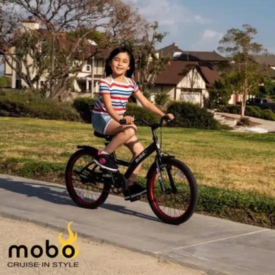 Mobo Malibu 20" Kids' Beach Bike - Ivory image {5}