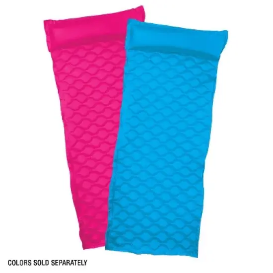 Poolmaster Roll 'N Go Swimming Pool Mattress Float - Blue image {4}