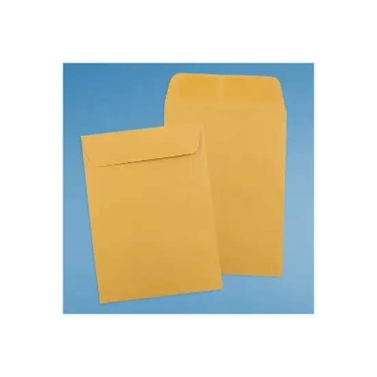 JAM Paper 5.5 x 7.5 Open End Catalog Envelopes Brown Kraft Manila 4101I image {3}