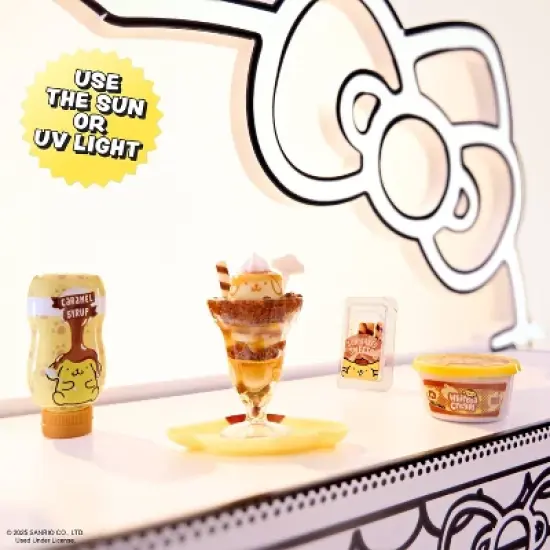 MGA's Miniverse Make It Mini Hello Kitty and Friends Series 2: Sanrio Accessory Pieces, Polypropylene Material, Food Theme image {2}